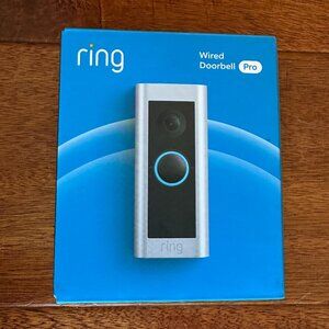 NEW Ring Wired Doorbell Pro WiFi Video Doorbell HD+ 3D Motion Detection
